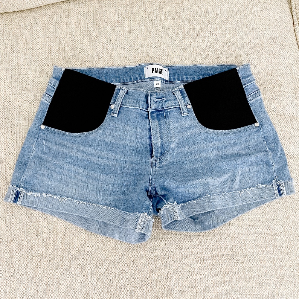 Paige Denim Maternity Shorts